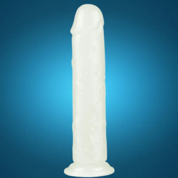 Dildo fluorescente realistico 21 cm