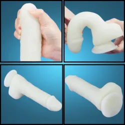 Dildo Fluorescente realistico 19 cm Dildo Fluorescente realistico 19 cm