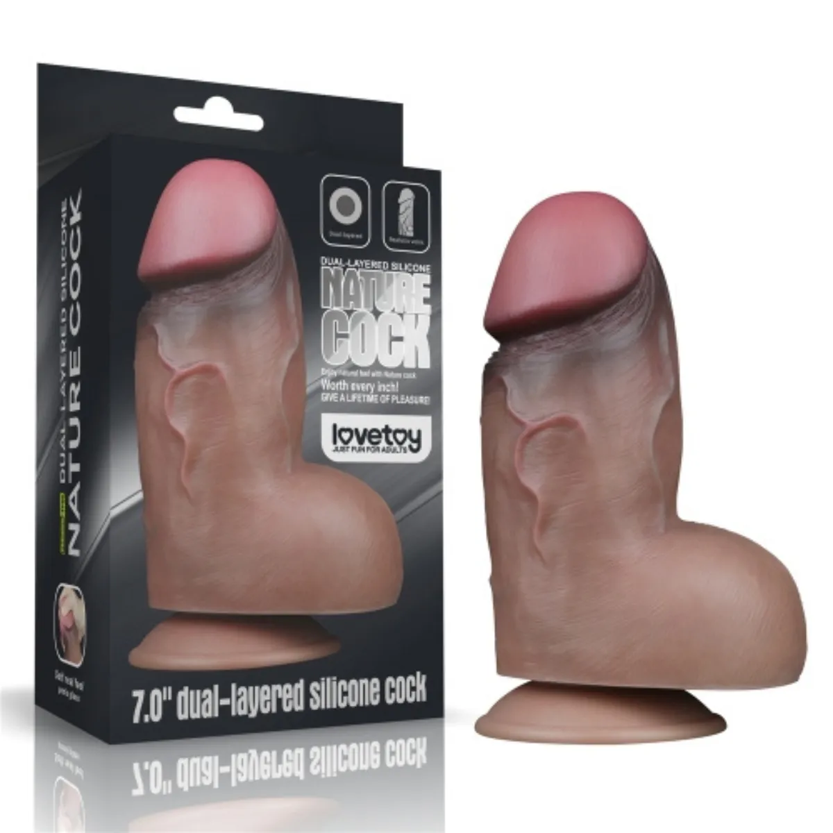 Dildo Realistico grosso Tavion 18 cm Dildo Realistico grosso Tavion 18 cm