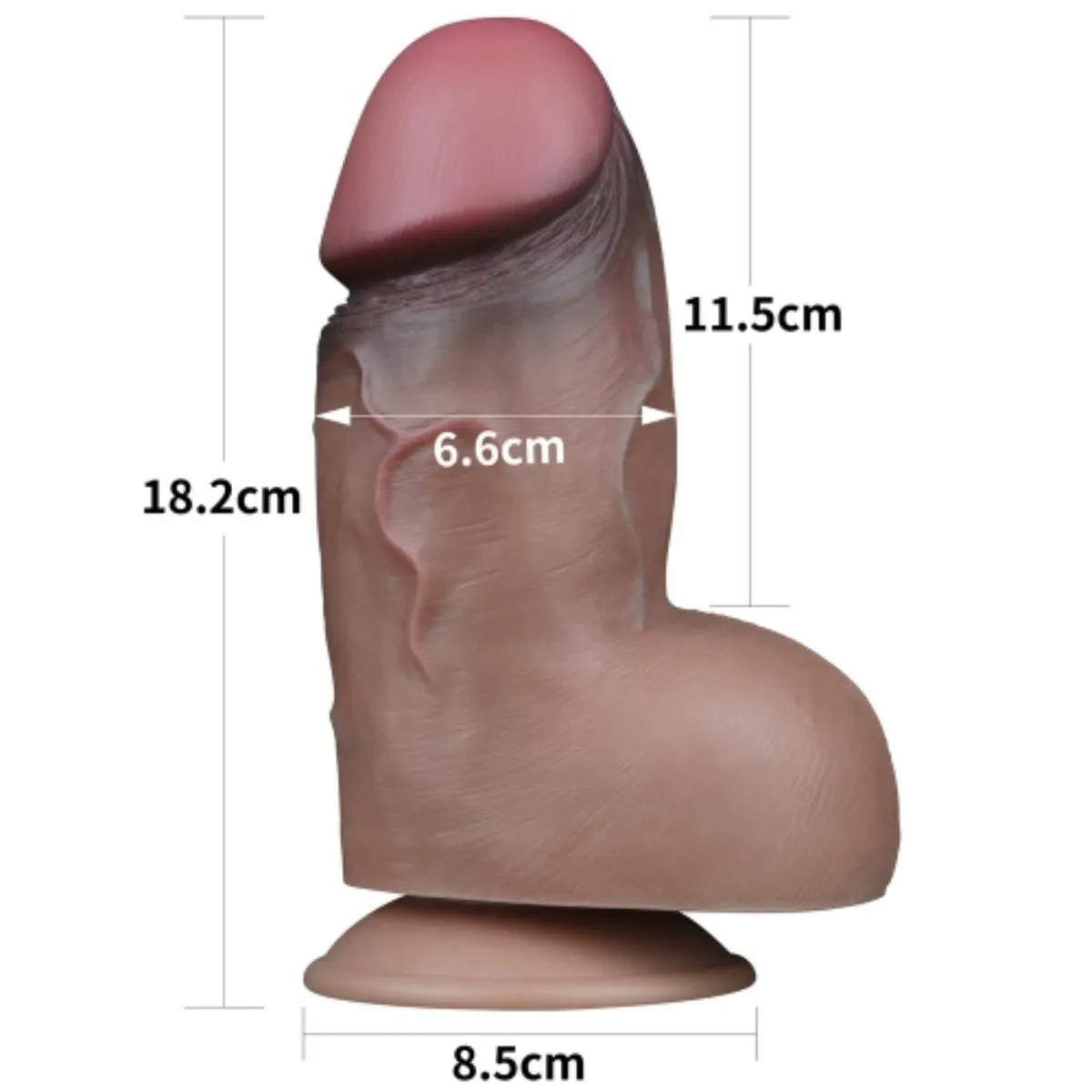 Dildo Realistico grosso Tavion 18 cm Dildo Realistico grosso Tavion 18 cm