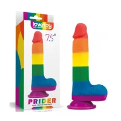 Dildo Realistico Pride Edition 19,5 cm Dildo Realistico Pride Edition 19,5 cm