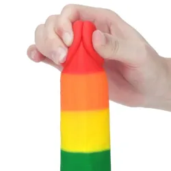 Dildo Realistico Pride Edition 19,5 cm Dildo Realistico Pride Edition 19,5 cm