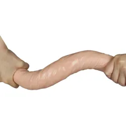 Dildo Doppio realistico flessibile 43 cm