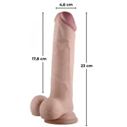 Dildo realistico eiaculante squirt 23 cm