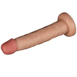 Dildo Realistico vibrante XL chiaro 26 cm