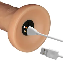 Dildo Realistico vibrante XL chiaro 26 cm