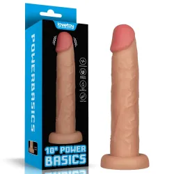 Dildo Realistico vibrante XL chiaro 26 cm