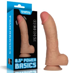 Vibratore dildo Realistico Powerbasics 22 cm