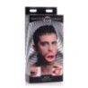 O-ring gag fetish labbra rosa aperte O-ring gag fetish labbra rosa aperte