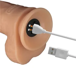 Vibratore dildo Realistico Powerbasics 23 cm