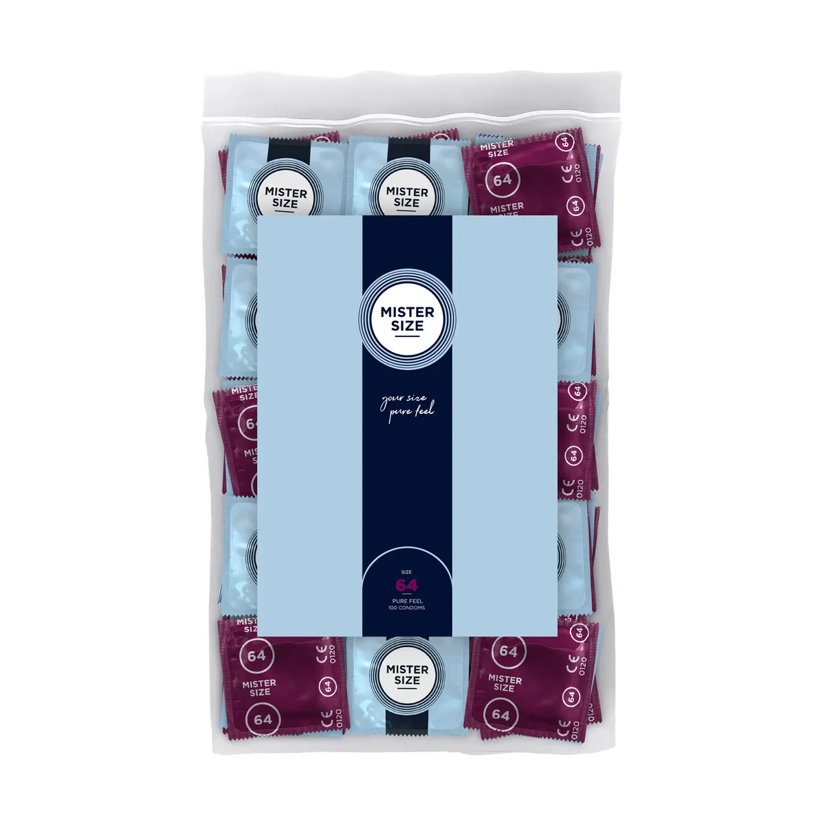 Preservativi XL 64 mm Mister Size