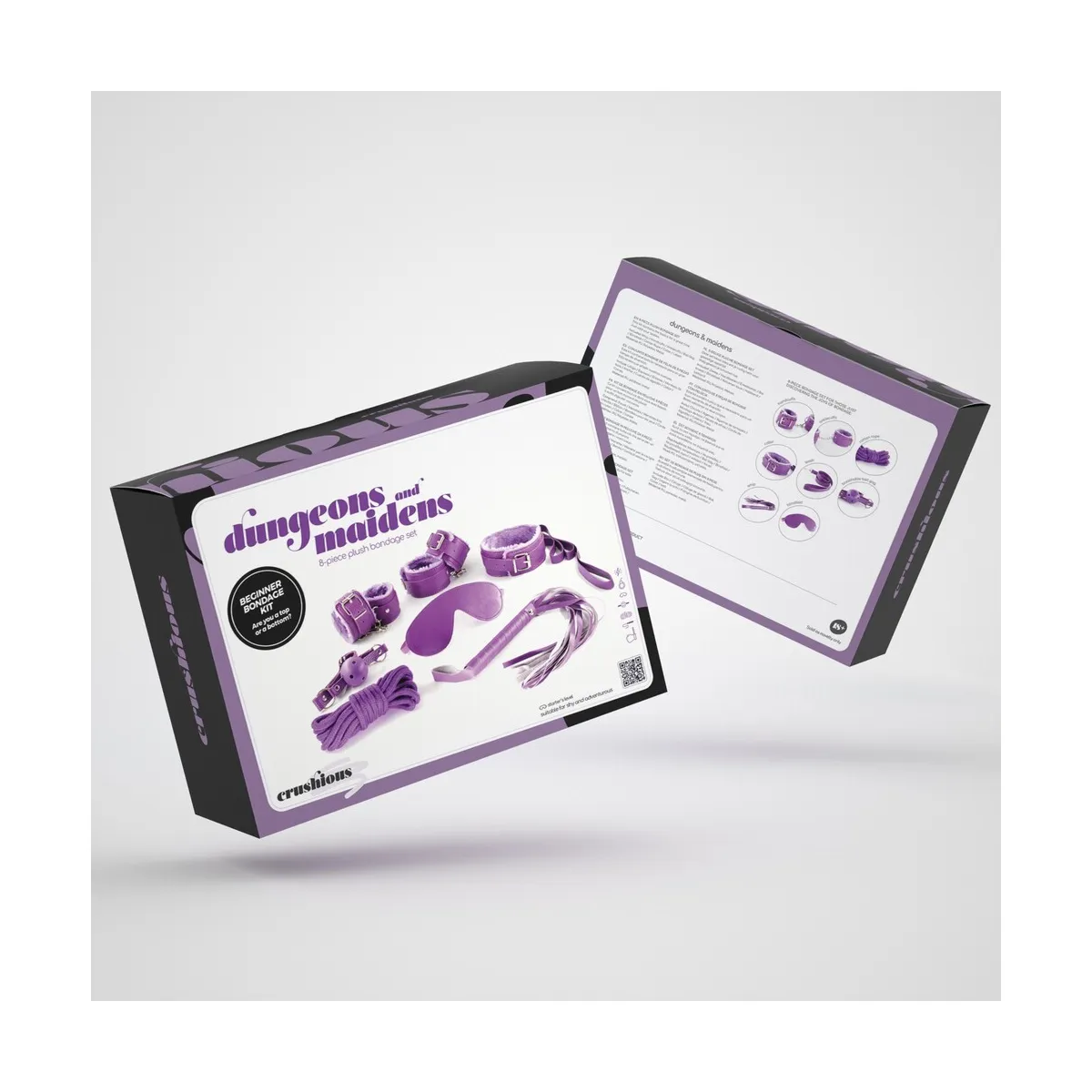 Kit coppia BDSM principianti da 8 pz