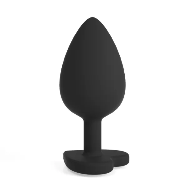 Plug Anale silicone cuore 9,5 cm da Ø 4,2 cm