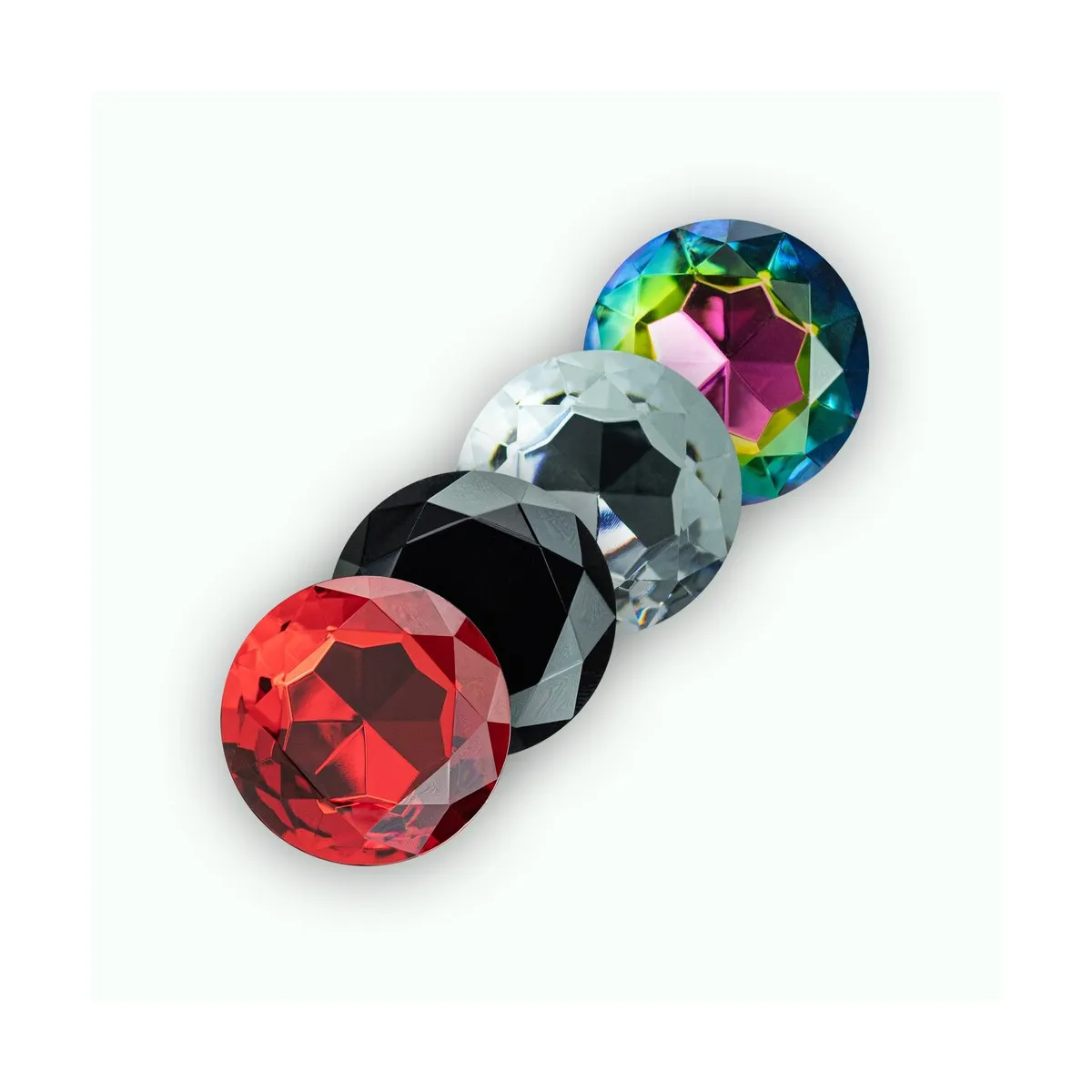 Plug Anale silicone nero 9,5 cm da Ø 4,2 cm