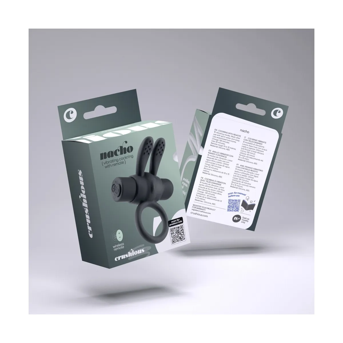 Anello pene telecomandato per ano e clitoride