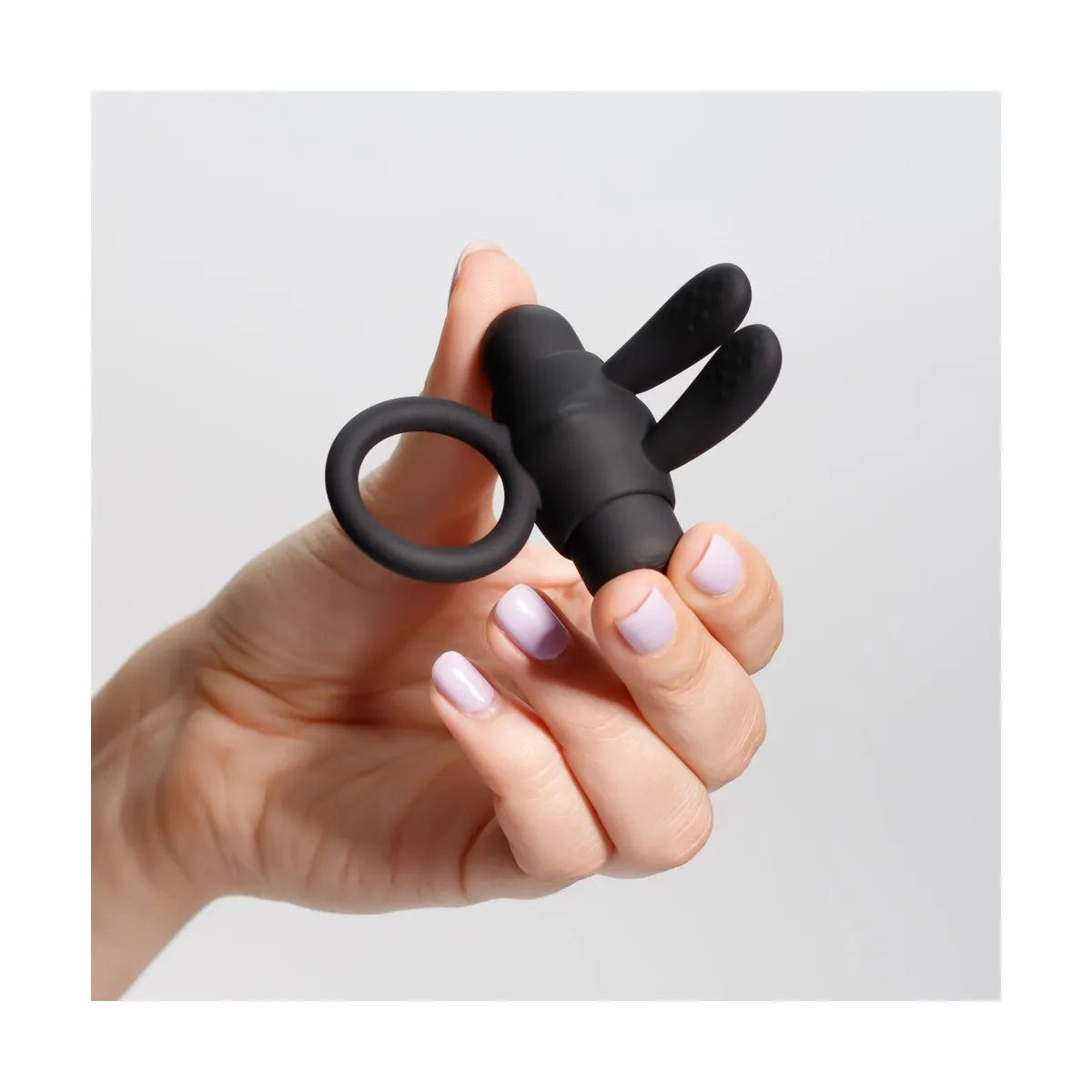 Anello pene vibrante con linguette stimolanti