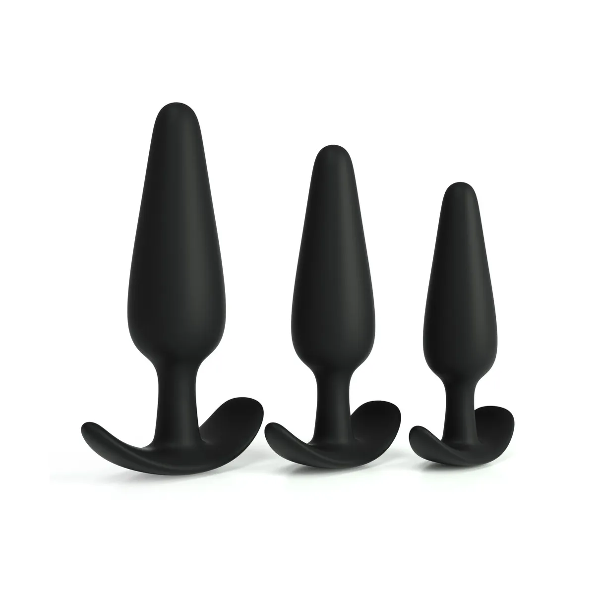 Set di 3 Plug Anali in soft silicone