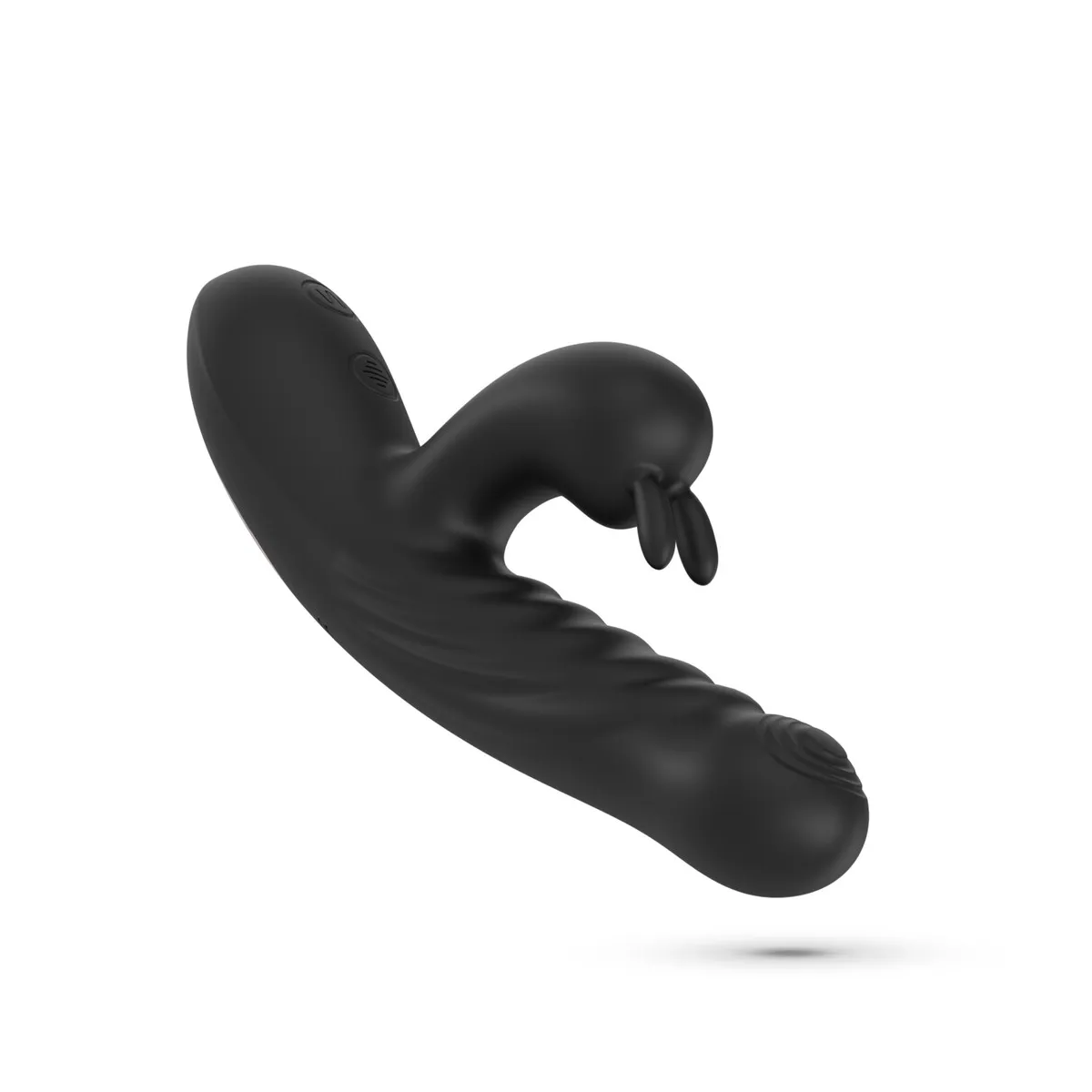 Vibratore Rabbit a spinta e punto G  21,5 cm