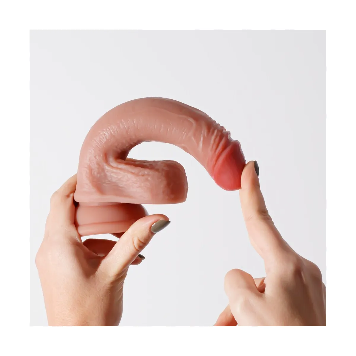 Dildo Realistico Anale e Vaginale 19 cm