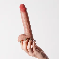Dildo Realistico Anale e Vaginale 22 cm