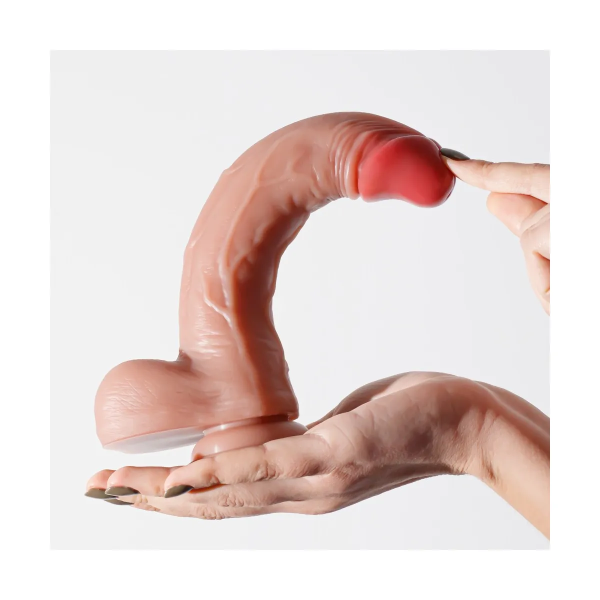 Dildo Realistico Anale e Vaginale 23 cm