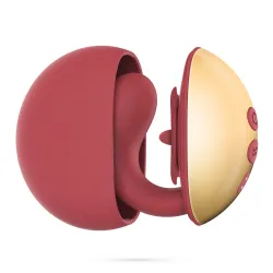 Vibratore donna lingua doppia stimolazione