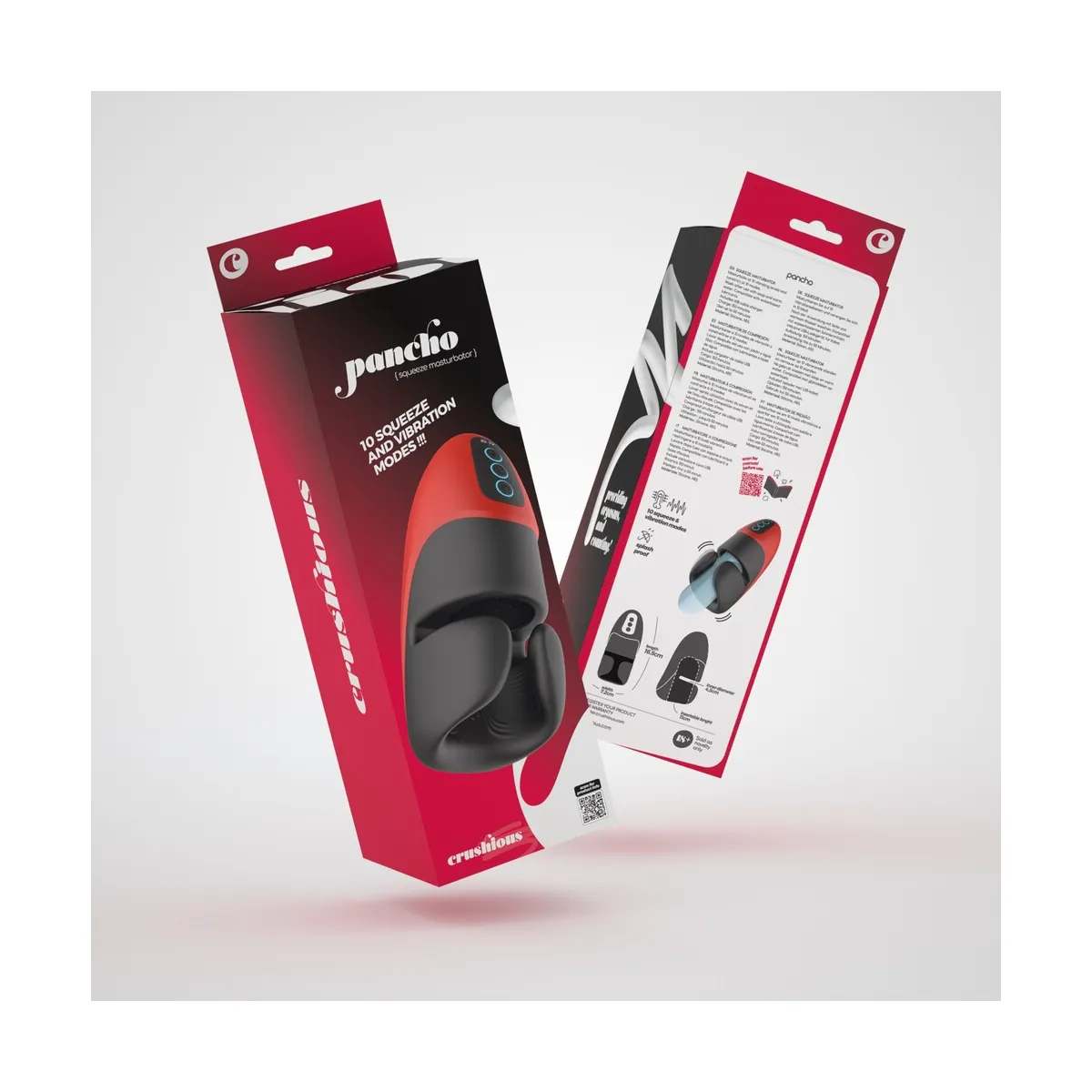 Masturbatore per uomo Automatico 16,5 cm