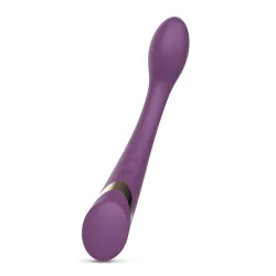 Vibratore vaginale punto G con bulbo 21 cm
