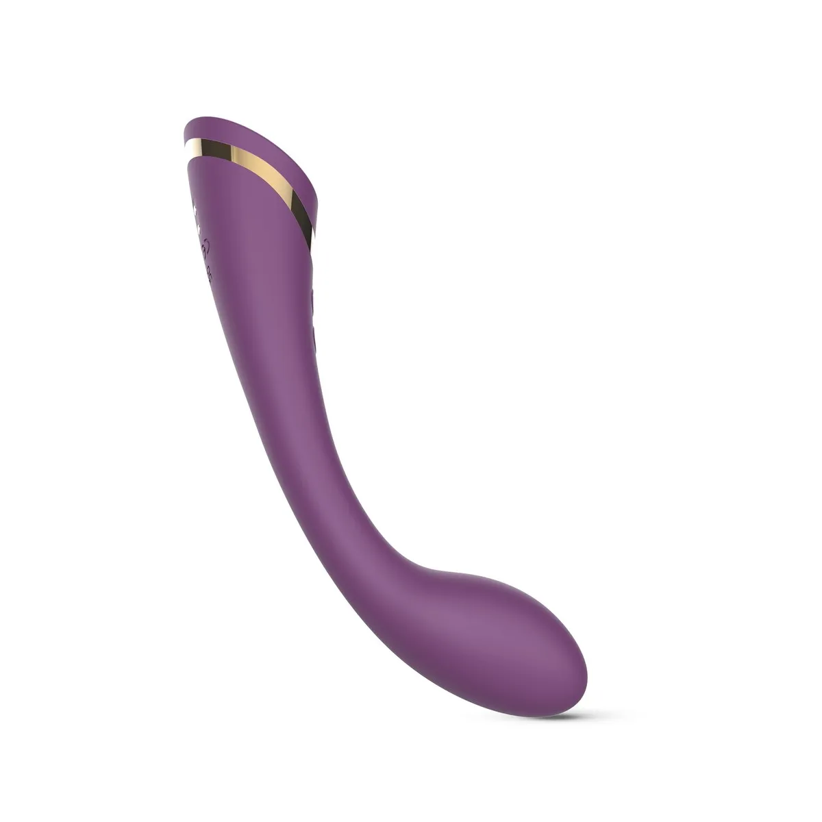 Vibratore vaginale punto G con bulbo 21 cm