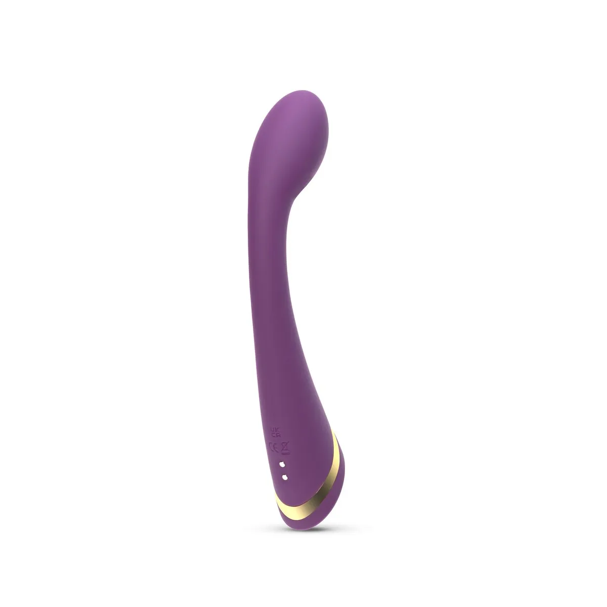 Vibratore vaginale punto G con bulbo 21 cm