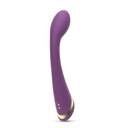 Vibratore vaginale punto G con bulbo 21 cm