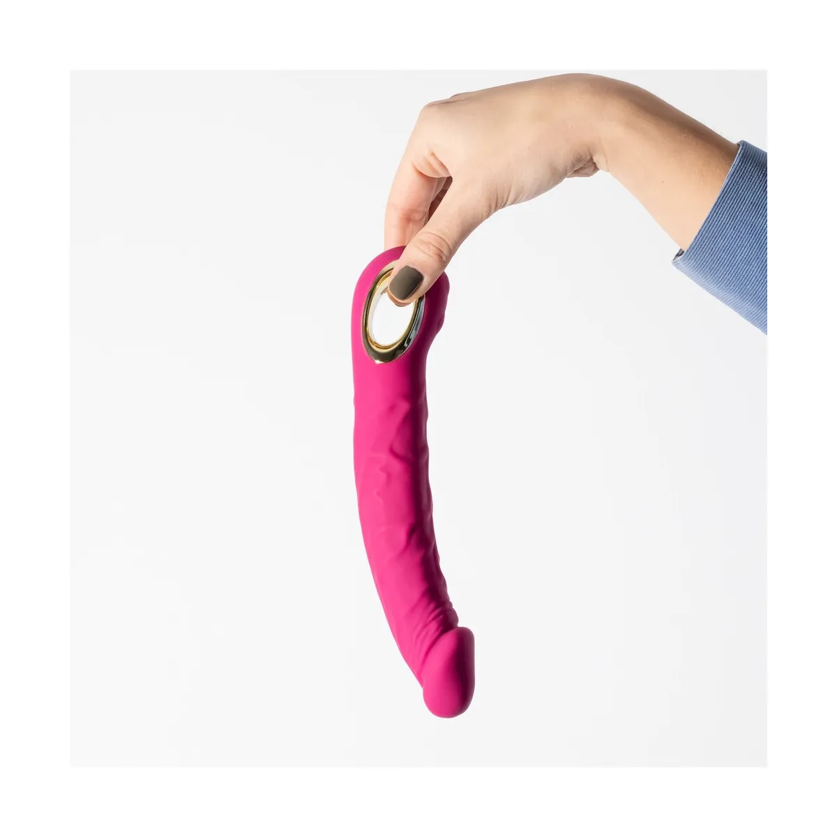 Vibratore Realistico presa ad anello 22,5 cm