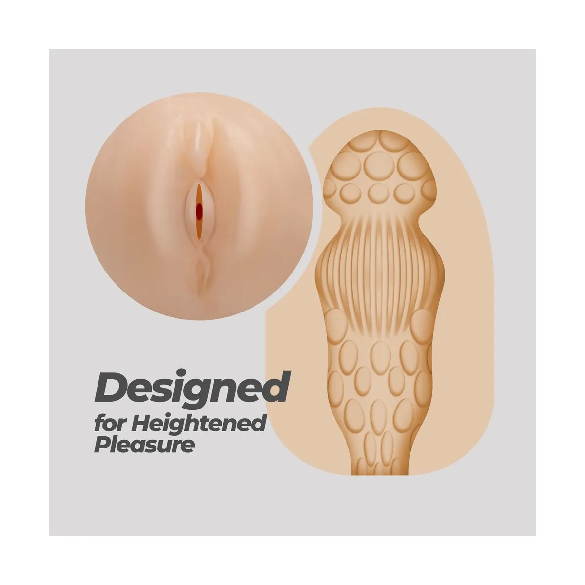 Masturbatore per uomo Egg vagina Mod.04