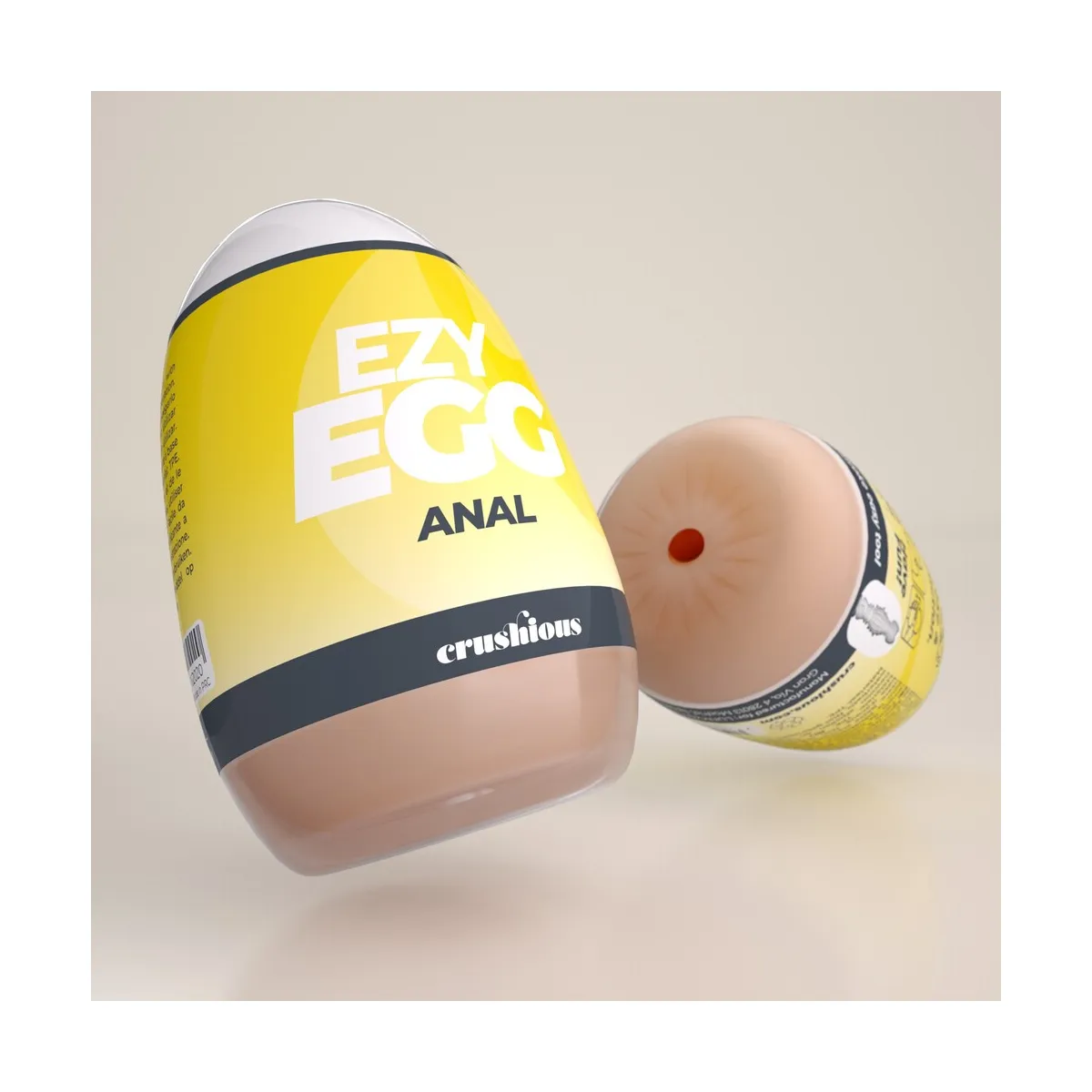 Masturbatore per uomo Egg forma di ano