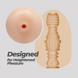 Masturbatore per uomo Egg forma di ano