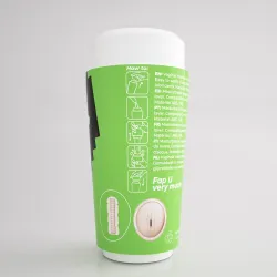 Masturbatore Uomo Creamy vagina 16,5 cm