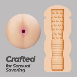 Masturbatore Uomo Hot Buns Ano 16,5 cm