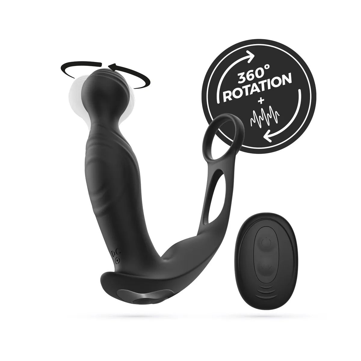 Vibratore Prostata con telecomando 16 cm