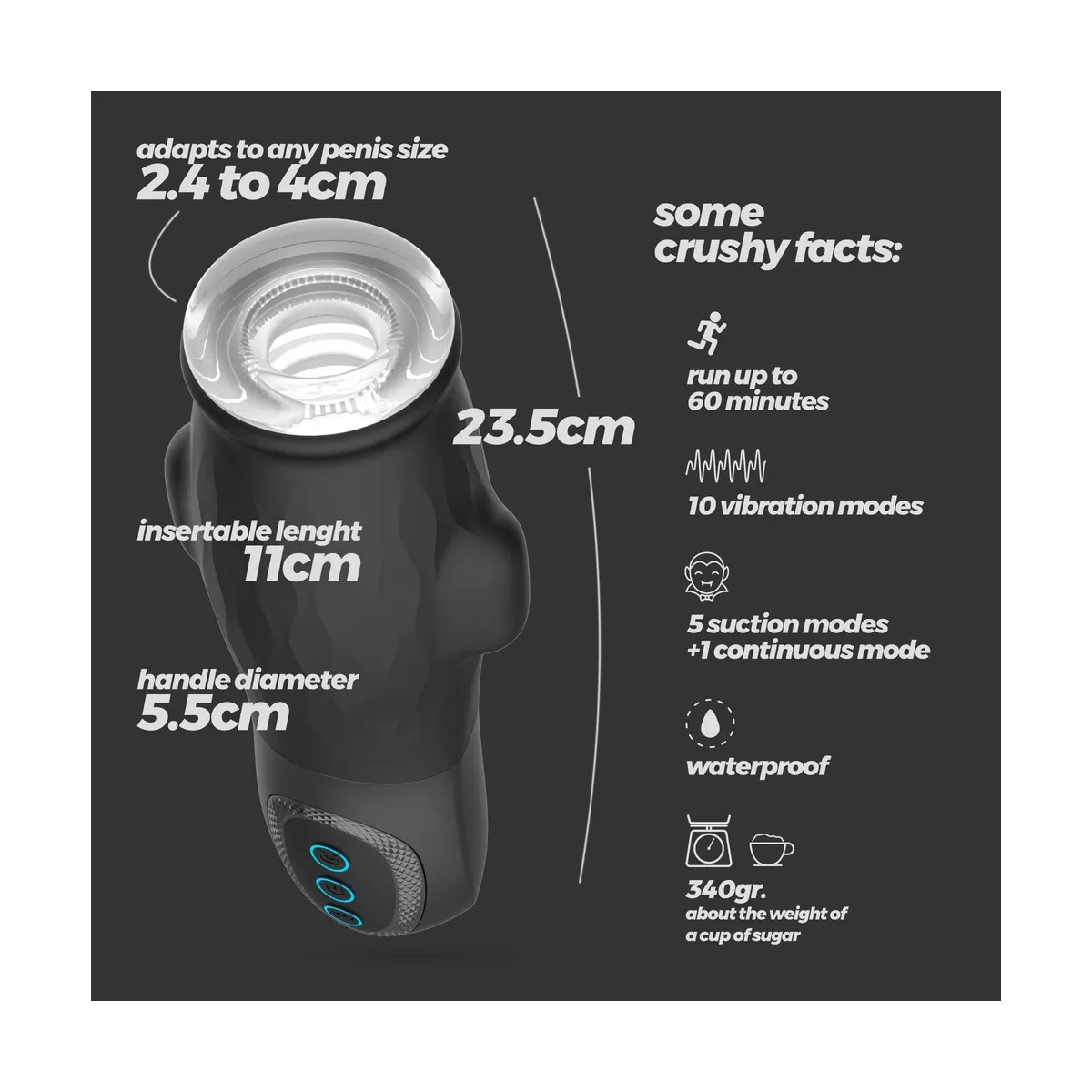 Masturbatore Uomo automatico Pantagruel