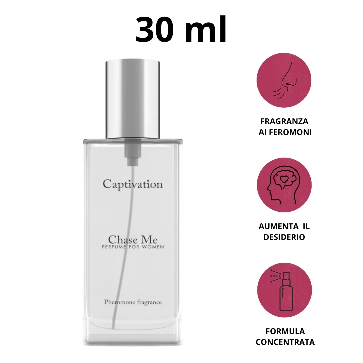 Spray da donna ai feromoni Captivation 30 ml