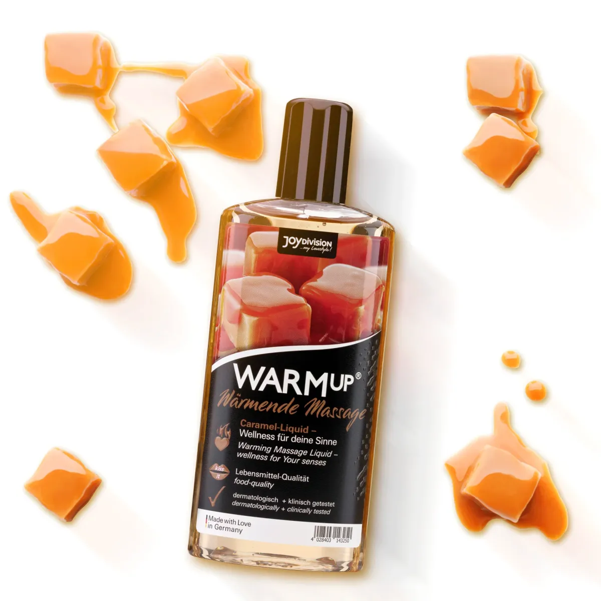 Olio massaggi Warmup al caramello 150 ml