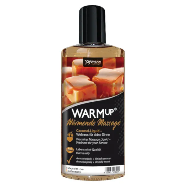 Olio massaggi Warmup al caramello 150 ml