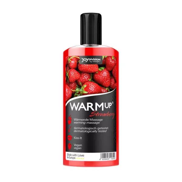 Olio massaggi Warmup alla fragola 150 ml