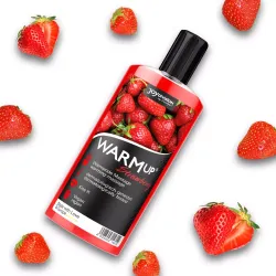 Olio massaggi Warmup alla fragola 150 ml