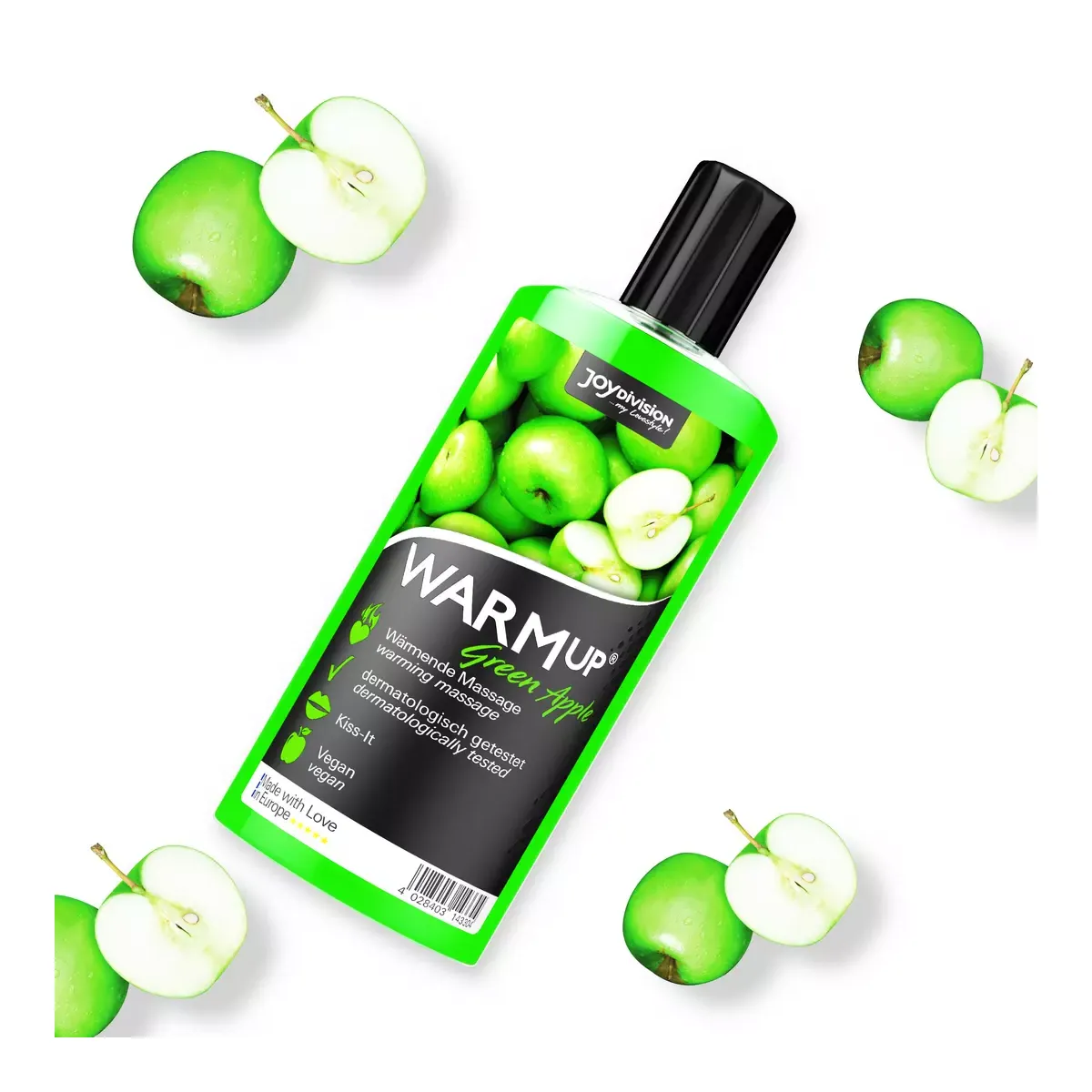 Olio massaggi Warmup mela verde 150 ml