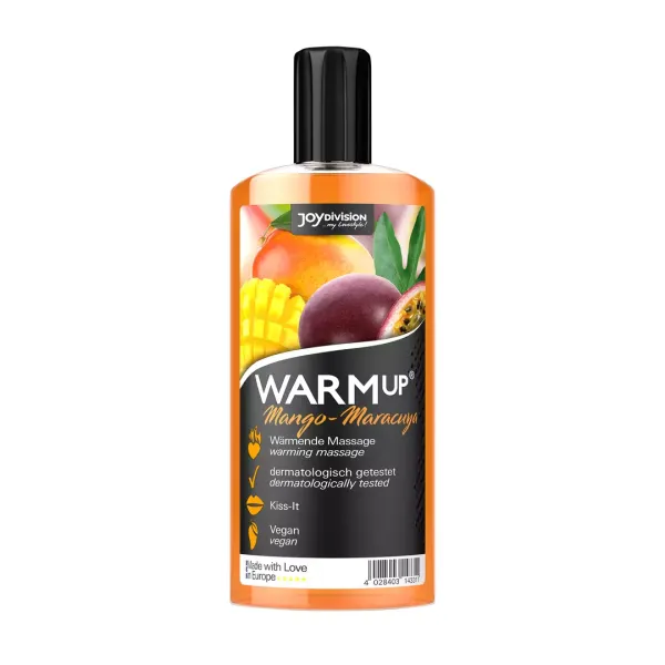 Olio massaggi Warmup Mango+Maracuya 150 ml