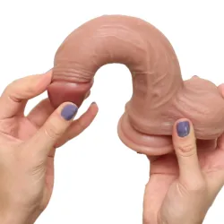 Dildo Realistico Anale e Vaginale 23 cm