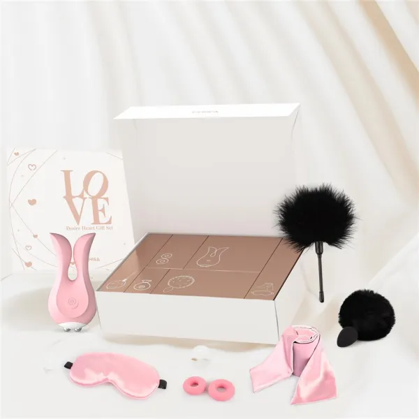 Kit regalo per coppia Heart Gift da 6 pz