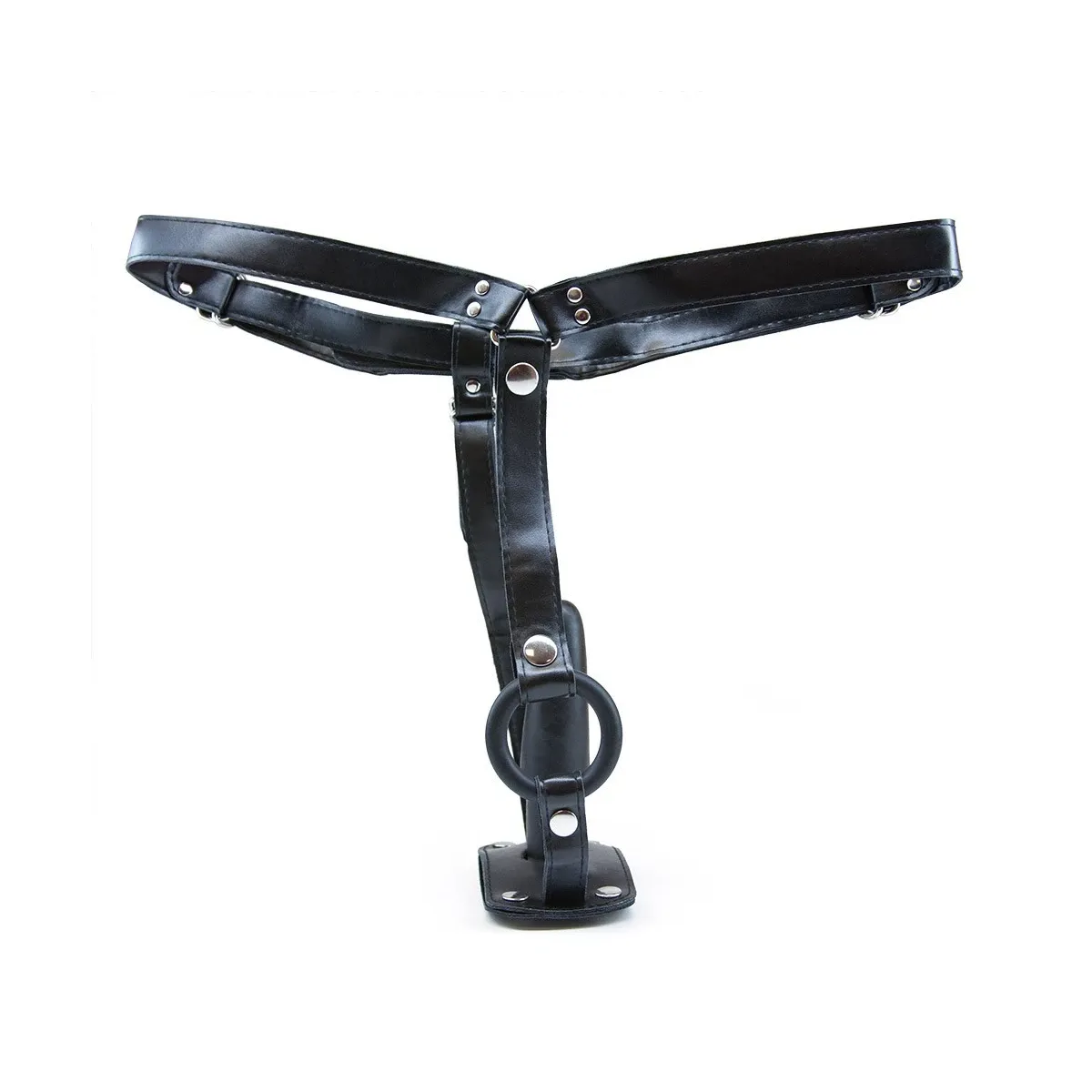 Cintura strapon con anello pene e plug anale