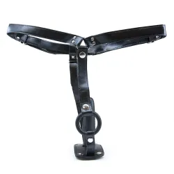 Cintura strapon con anello pene e plug anale